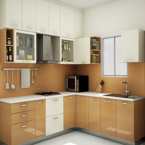 Elegant bedroom wardrobe highlighting expert wood works and craftsmanship.